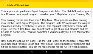 LiftThis Hatch Squat screenshot 14