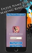 My Name Ringtone Maker Editor screenshot 2