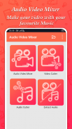 Add Audio to Video : Audio Video Mixer Mp3 Cutter screenshot 2