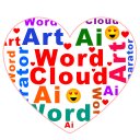 Word Cloud Ai Art Generator icon