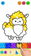 Kawaii Glitter Coloring Book screenshot 7