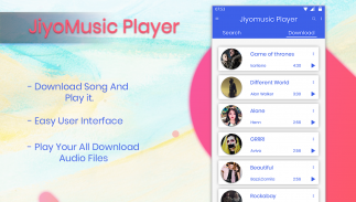 Jiyomusic player screenshot 3