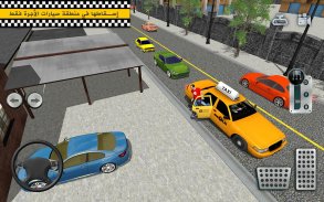 مدينة سيارة اجره سائق سيم 2016: متعددة سيارة أجرة screenshot 3