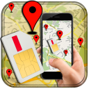 Mobile, SIM and Location Info icon