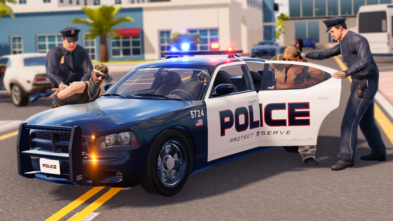 Police Simulator Gangster Revenge Crime Games 1 0 0 Download Android Apk Aptoide - swat car for gta black kill roblox
