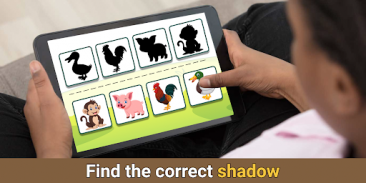 Match shadow for kids puzzle screenshot 7