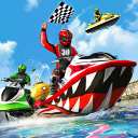 Водный мотоцикл Лодка Гонки 3D Icon