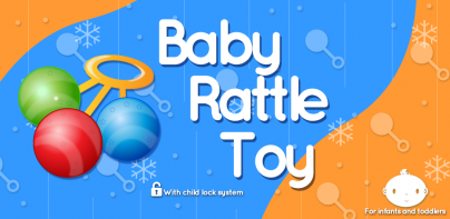 Baby Rattle Toy + Child Lock