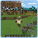 Skins pack addon for MCPE