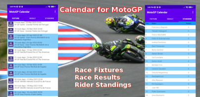 Calendar for MotoGP 2024