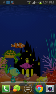 Free Aquarium Undersea LWP screenshot 2