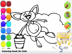 For Kids Coloring - Cute Bat screenshot 7