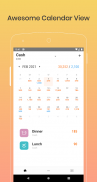 Calendar Finance Manager screenshot 1