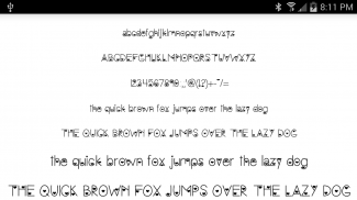 Fonts for FlipFont 50 Hearts screenshot 0