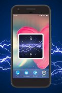 Electric Clock Live Wallpaper screenshot 1