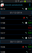 Dnevnik samokontrole dijabetes screenshot 6