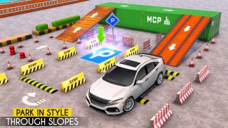 Moderne Autofahrtparken 3d - Auto Spiele screenshot 0