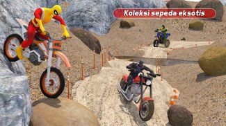 SEPEDA BALAP 3D - SUPER PAHLAWAN PERMAINAN 2018 screenshot 1