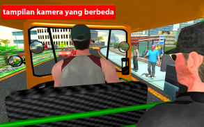 Becak Mengemudi Simulator screenshot 0