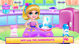 Ice Cream Donuts Cooking screenshot 2