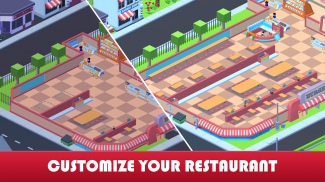 Idle Fast Food Tycoon screenshot 1