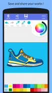Cool Sneakers Coloring Book screenshot 14