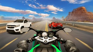 Traffic Moto Racing 3D screenshot 2