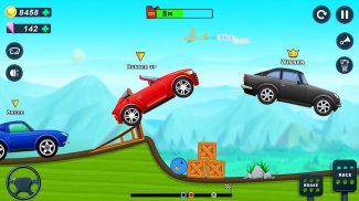 पहाड़ी कार खेल के लिए लड़के screenshot 0
