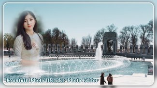 Water Fountain Photo Frame Photo Editor screenshot 0