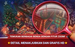 Benda Tersembunyi Natal Game - Cari Objek screenshot 1