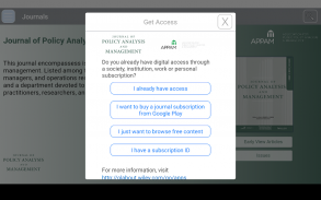 Journal of Policy Analysis and Management screenshot 5