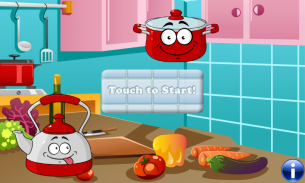 อาหารสำหรับเด็ก เกมการศึกษา screenshot 2