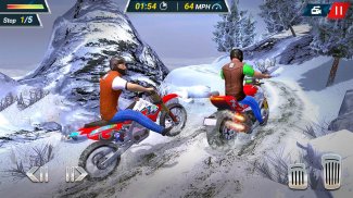 Snow Motorbike Racing 2019 Free screenshot 1