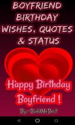 Birthday Wishes for Boyfriend,  BF Greeting Cards screenshot 2