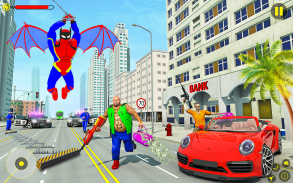 Flying Spider Hero: Rope Hero screenshot 0