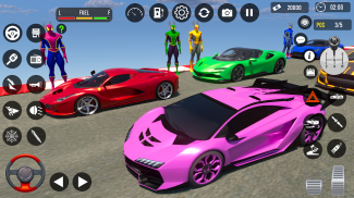 Superhero GT Car Stunt Games screenshot 1