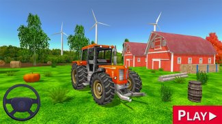 Tractor Trolley Farming Game screenshot 4