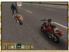 VR Highway Bike Attack Race screenshot 1