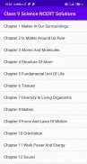 CLASS 9 SCIENCE NCERT SOLUTION screenshot 1