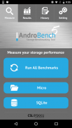 Androbench (Storage Benchmark) screenshot 1