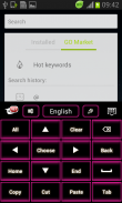 Pink Neon Keypad Free screenshot 4