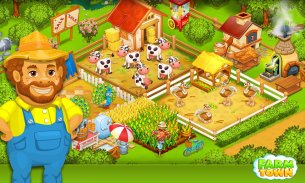 Bauernhof: Happy Farm Tag & Essen Farm Spiel Stadt screenshot 6