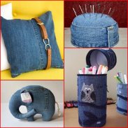 Recycled Jeans Craft Ideas screenshot 5