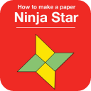 How to make ninja star with paper