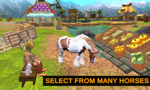 Horse Cart Carriage Game 3D screenshot 9