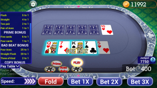 Poker Four Card screenshot 2