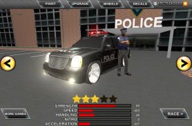 سائق مدينة الجريمة الشرطة ريال screenshot 2