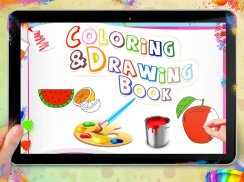 Drawing populer fruits for kid screenshot 2