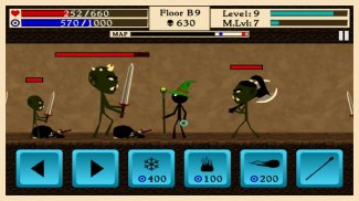 The Wizard - Stickman 2mb Games screenshot 6