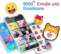 Emoji-Tastatur -GIF, Sticker screenshot 6